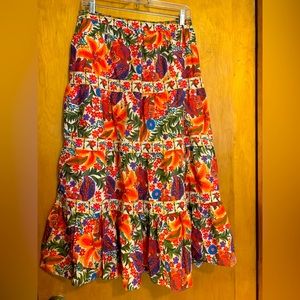 Printed Maxi Skirt - FARM RIO FOR ANTHROPOLOGIE